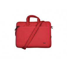 TRUST - Bologna Eco-friendly Slim laptop bag for 16'' laptops - Κόκκινο
