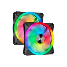 CORSAIR FAN QL140 RGB BLK 2P & L.N.C